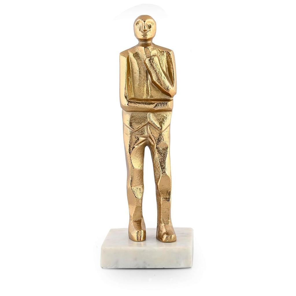 Home Decor Items for Living Room Human Art Abstract Sculpture for Office Corner Table Top Wedding Gift Housewarming Gift