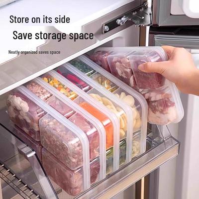 Newcomer Discount: Refrigerator Organizer Fresh-Keeping Box for Frozen Meat and Food Storage