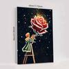 Crystal Pearl Painting 5D DIY Frame Decoration Painting Boy and Flower Home Wall Decoration Transparent Pearl Gemstone Painting Picture Art Crafts