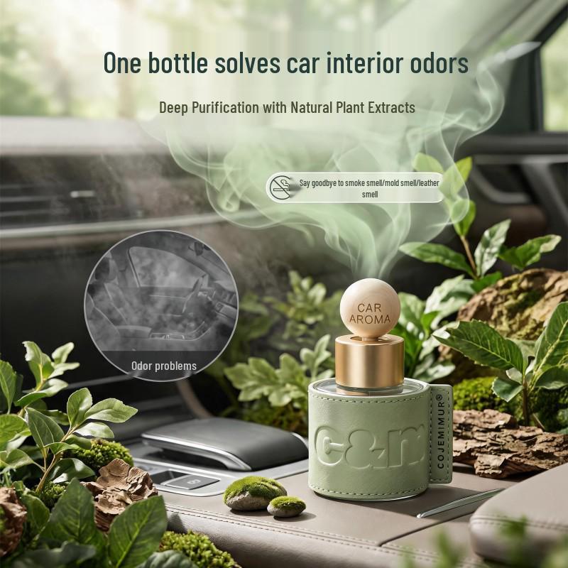 50ML High-End Car Fragrance Diffuser - Long-Lasting Essential Oil Air Freshener Ornament Gift