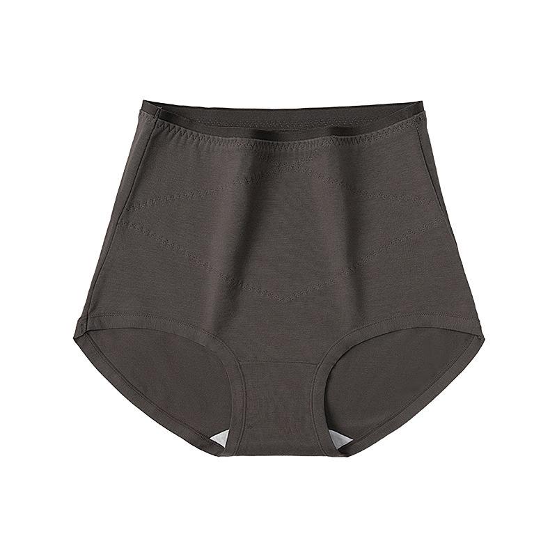 Women S High Waist Cotton Briefs Tummy Control Breathable Plus Size Underwear