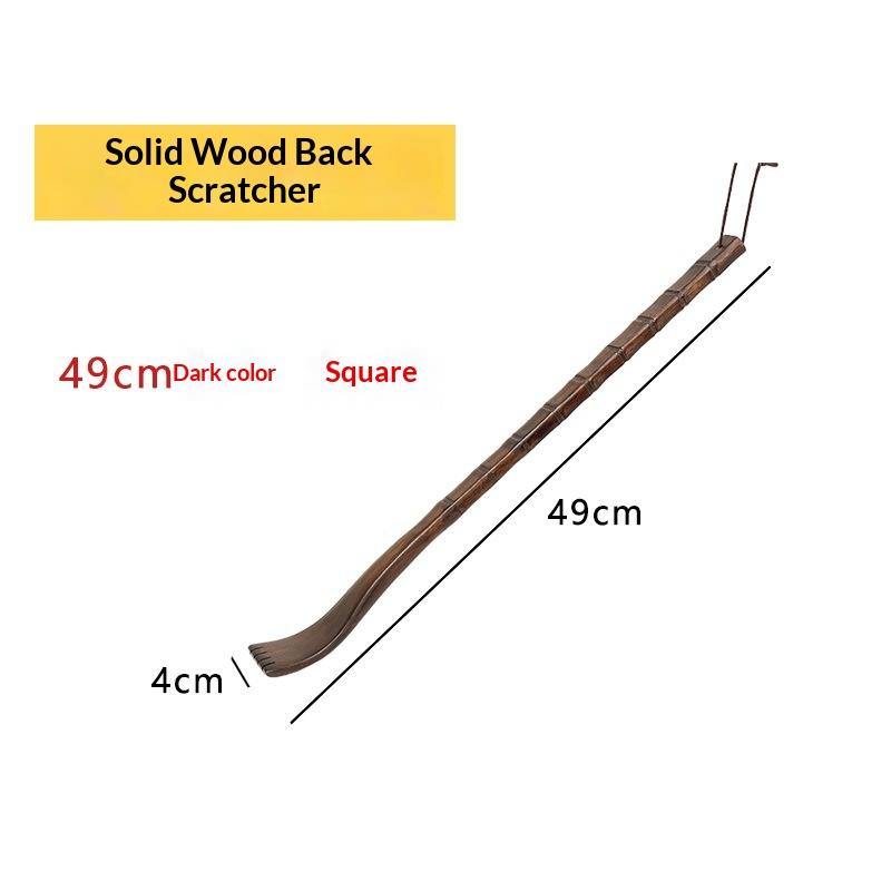 1PCS New Wooden Back Scratcher Back Rake HouseholdWooden Body Massage Health Products Handle Wooden Back Scratcher Massager