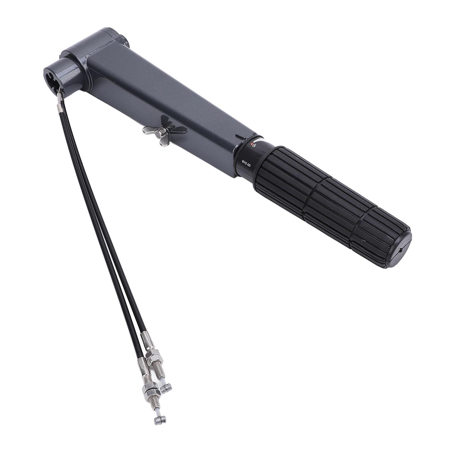 

Outboard Throttle Handle Assy Aluminum Outboard Motor Throttle Handle For 2 Stroke 9.9HP to 15HP Motor 6B4 42111 00 4D