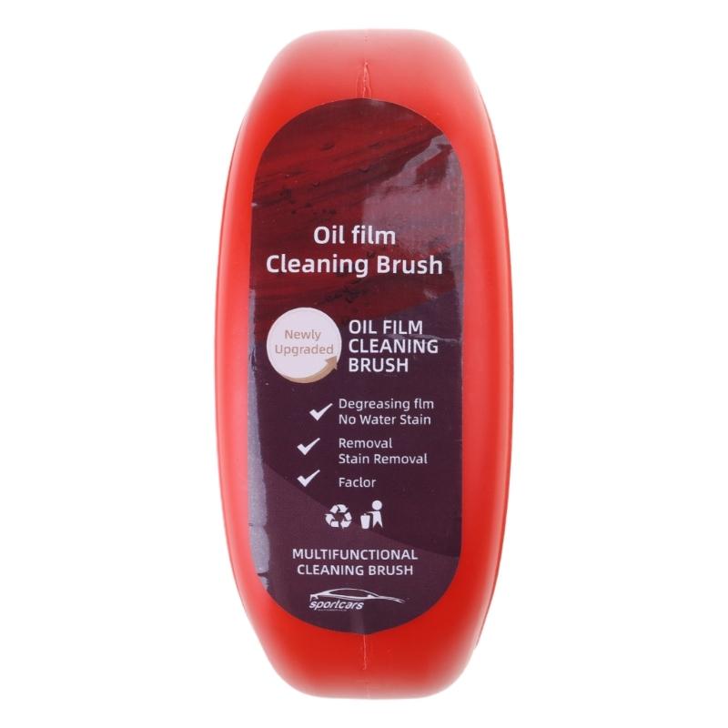 Car Glass Cleaner Brush Universal Auto Windshield Oil Film Remover Glass Coating for Windshield Car Glass Cleaning Board