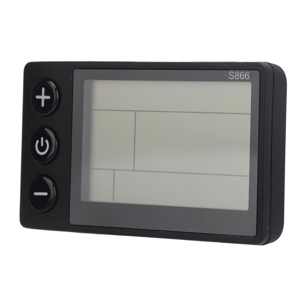 Brushless Motor Dual Drive Controller 24V 36V 48V 250W 350W Waterproof Electric Bicycle 866LCD Display Screen for Electric Bike Modification