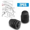2pcs Replacement Car Accessories Car Bumper Hood Bonnet Lid Stop Rubber Buffers Tailgate Cushion Pier for Most VW & SKODA Models