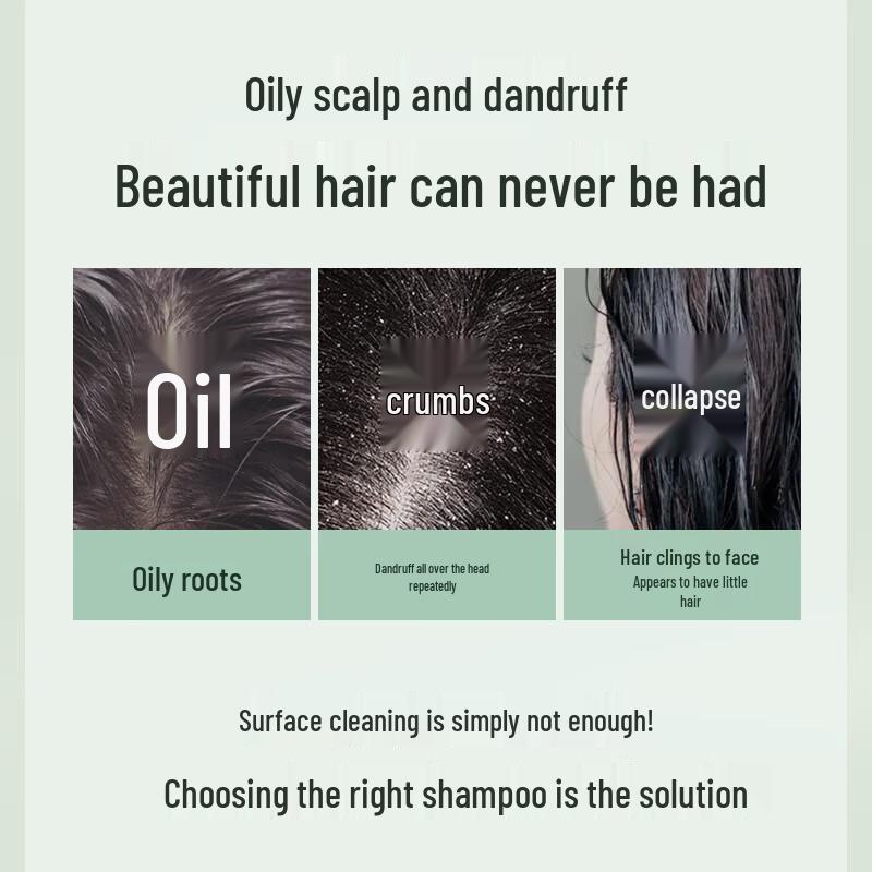 SLEK Tea Tree Oil Control Volumizing Anti-Dandruff Hair Care Set