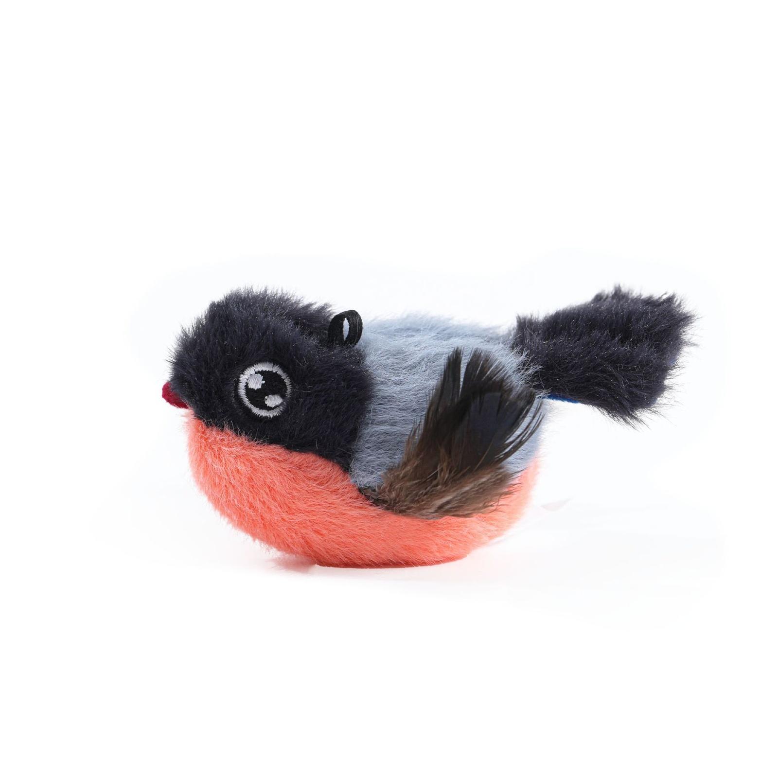 

Simulation Bird Toy with Bell Catnip Feather Interactive Squeaky Toy one size