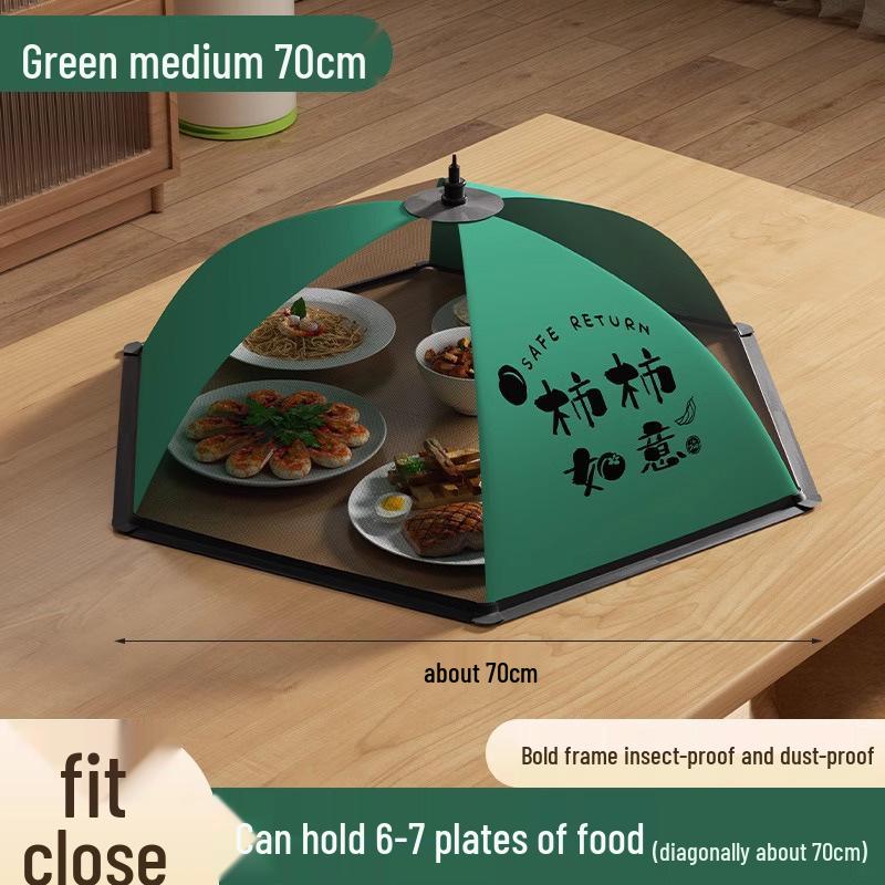 2025 Foldable Mesh Dining Table Food Cover for Dishes and Leftovers