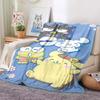 3D Printed Big -eyed Frog Card Kero Kero Keroppi Blanket Living Room Bedroom Sofa Cover Blanket Children's Nap Sleeping Blanket