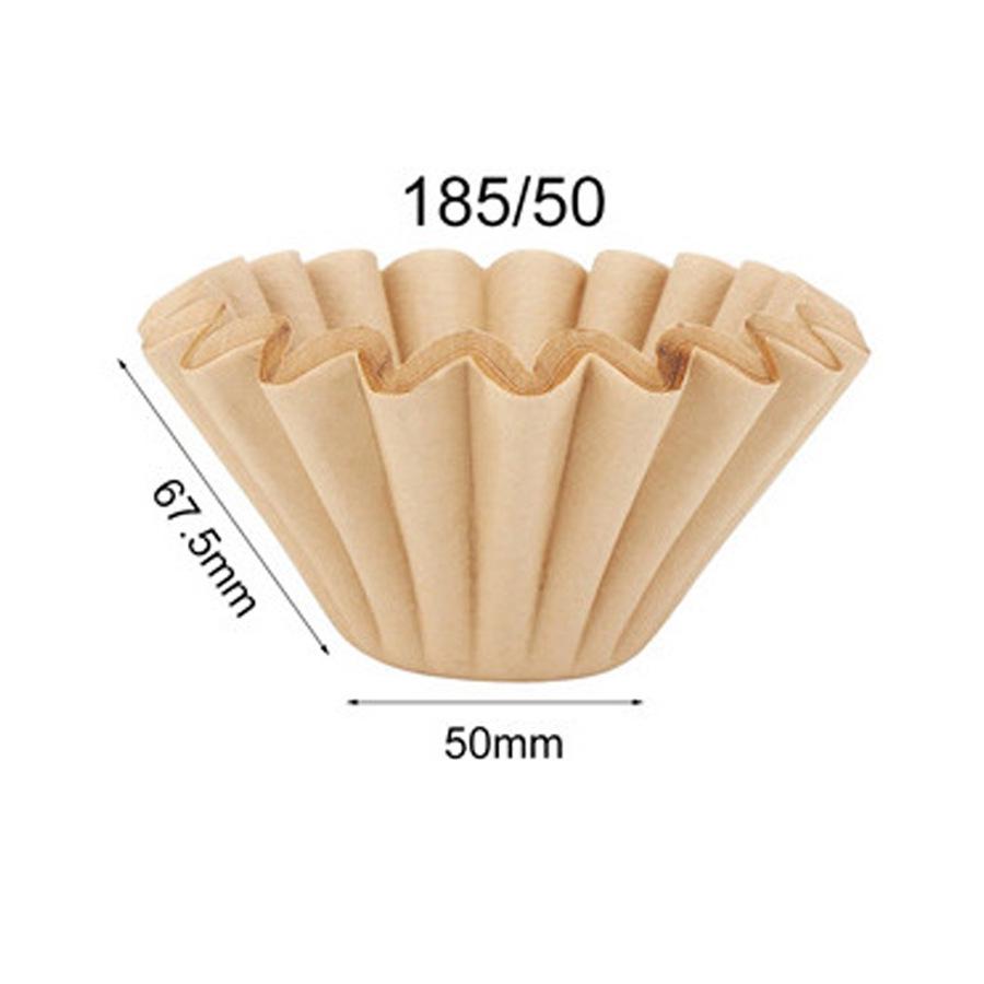 Bowl-Shaped Drip Coffee Filter for Hand-Pour American Coffee Maker