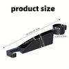 2-Piece Car Seat Storage Organizer, Upgraded Side Seat Filler Combines storage box, cup holder, and hook functions in one Fits b