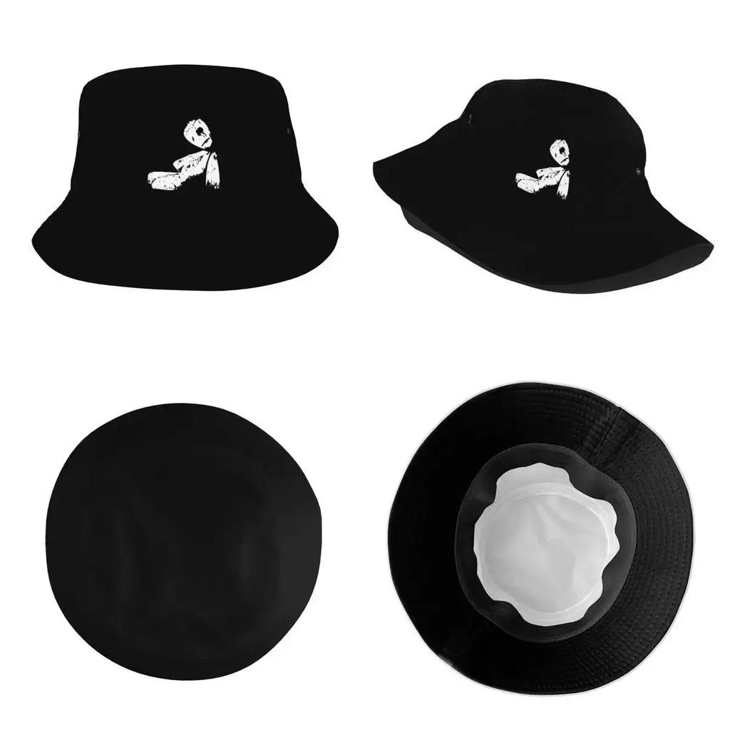 Teen Bucket Hats Doll Horror White Korn Issues Rock Band Beach Hatwear Foldable Outdoor Sports Fishing Caps Ispoti Hat Gift