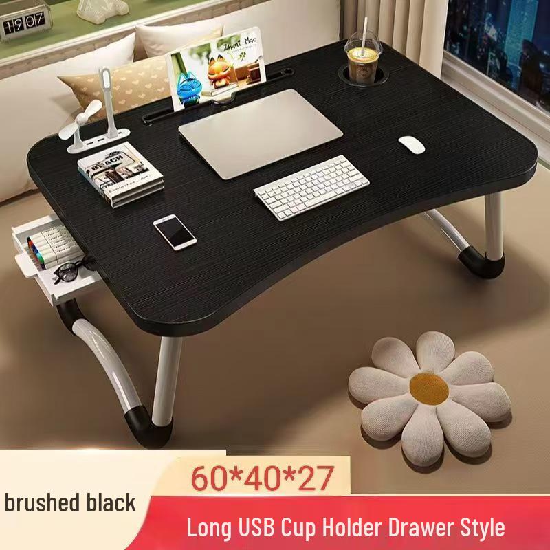 Foldable Bedside Desk for Laptop and Study