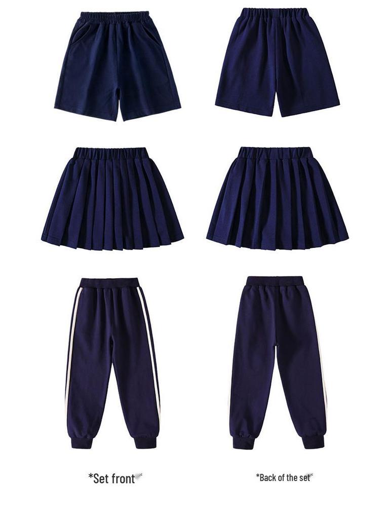 2025 Nowy Styl Wiatrówka Tęczowa Mundurek do Przedszkola i Szkoły Podstawowej: 3-częściowy lub 5-częściowy zestaw dresowy