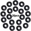 Glad Hand Seal, 20Pcs Gladhand Washers Rubber Seals Black Gasket Elastic Grommets For Semi Trucks Trailers Brake Air Hose Parts Number 10028