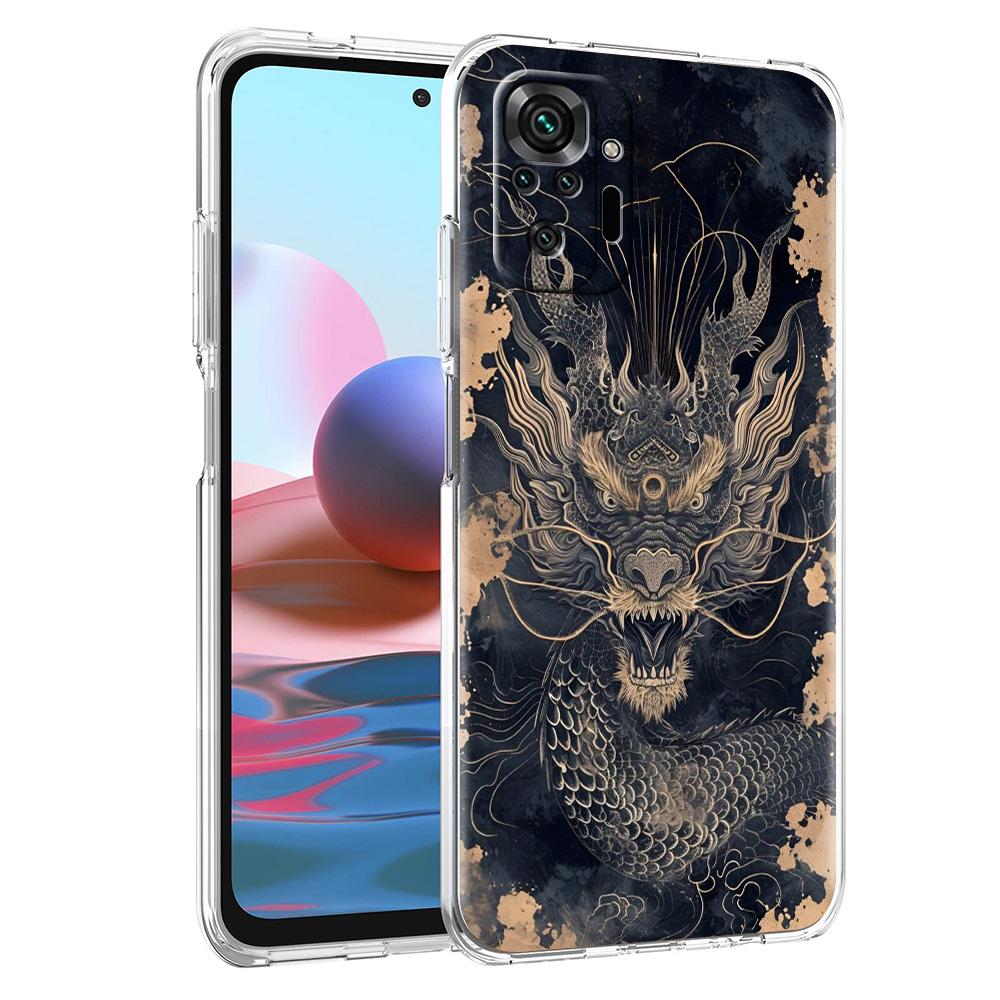 Phone Case For Xiaomi Redmi Note 15 14 5G 13 12 10 11 Pro Plus 4G 14C 13C 12C Soft TPU Cover Cool Animal Tiger Lion