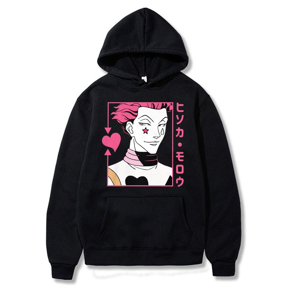 Funny Japna Anime Hunter X Hunter Mikiny Unisex dámska mikina s dlhým rukávom Killua Zoldyck Manga Unisex Oversized Hoodie Street
