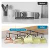 Minimalist Cabinet Mug Hooks Water Cup Racks And Upside-Down Coffee Cup Display Rack