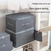 Foldable Dustproof Clothes Storage Box with Lid for Wardrobe
