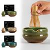 Smooth Matcha Whisk Stand Ceramic Green Tea Maker Cup Tea Ceremony Tool  for Tea Set Accessories