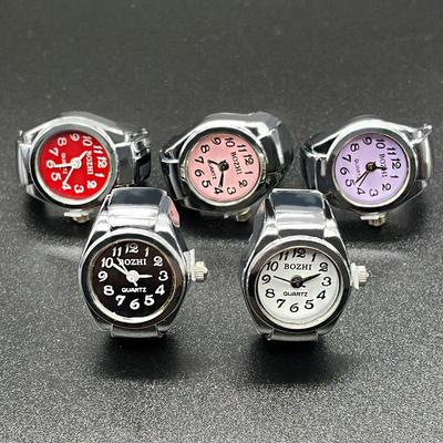Ring Watch: Classic Quartz Mini Ring - Casual & Creative Design