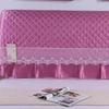 Lace Design Bedhead Cover Decorative Elegant Headboard Cover Anti-Collision Washable Bedside Protector Apartment
