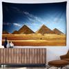 Heilige Pyramide Wandteppich Ägypten Reise Stern Kunst Wandteppich Wandbehang Wohnzimmer Wandteppich Familien Schlafsaal Heimdekoration