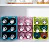 Refrigerator Beer Beverage Storage Box Kitchen Bottle Storage Rack Stackable