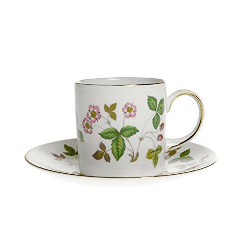 

Wedgwood Wild Strawberry Coffee Cup & Saucer (Parallel Import) 50105504019/02019