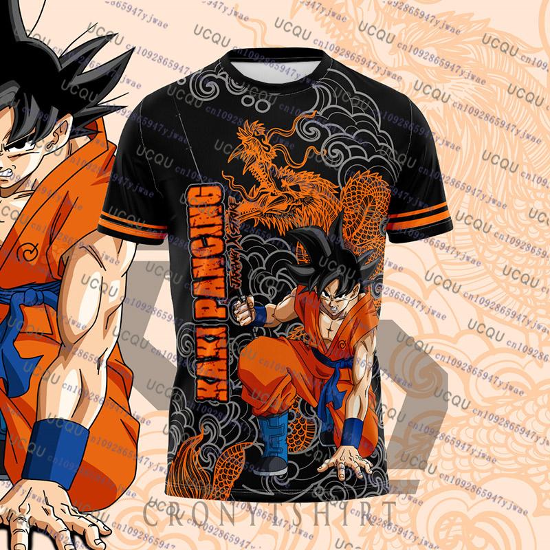 NEW Japanese Anime Football Jersey Dragon Ball MenWomen Oversize Tshirt Summer Quick Dry Sport Breathable OversizeCosplay Tshirt XXL