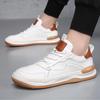 Neue Herren Freizeitschuhe Aus Echtem Leder Sneakers Fashion Designer Handgemachte Herrenschuhe Weiche Sport Designer Zapatos De Hombre 2024
