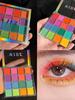 Rainbow Eyeshadow Palette Multi-Color Performance Stage Eye Makeup Smoky Eye Matte Purple Blue Student Affordable Niche