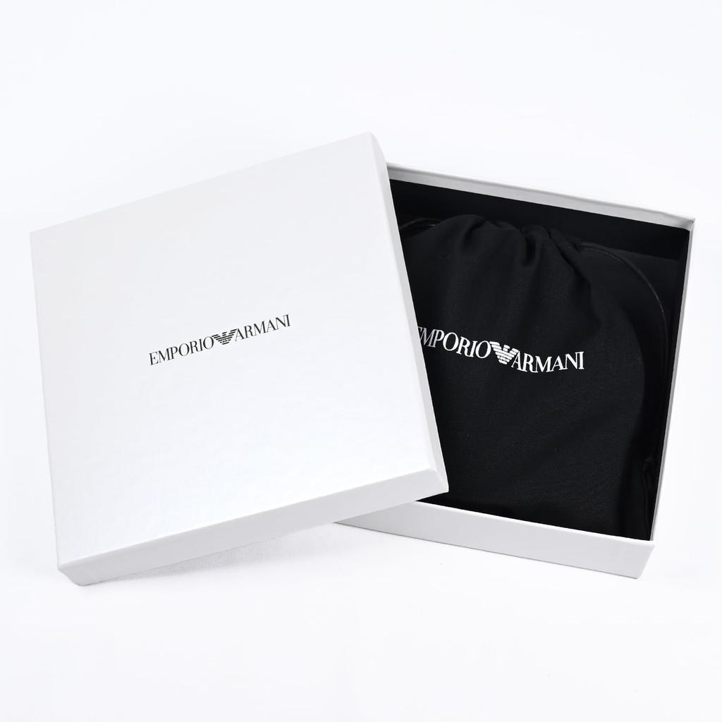 Emporio Armani Šířka opasku 3 cm, systém Stringer, kompatibilní, oboustranný, černý, Y4S563 Y737E 88017, kůže [EMPORIO ARMANI] Pánský [Položka]