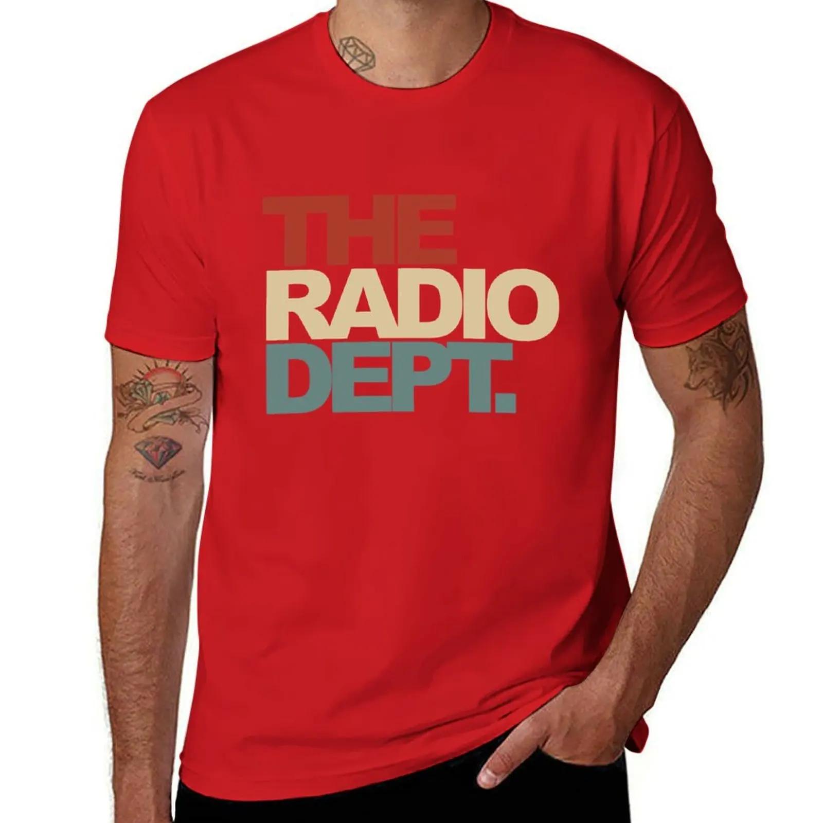 XIXI Fashion The Radio Dept T-shirt grote maten kleding dierenprint voor jongens hippie kleding grafische t-shirts heren t-shirt grafisch L