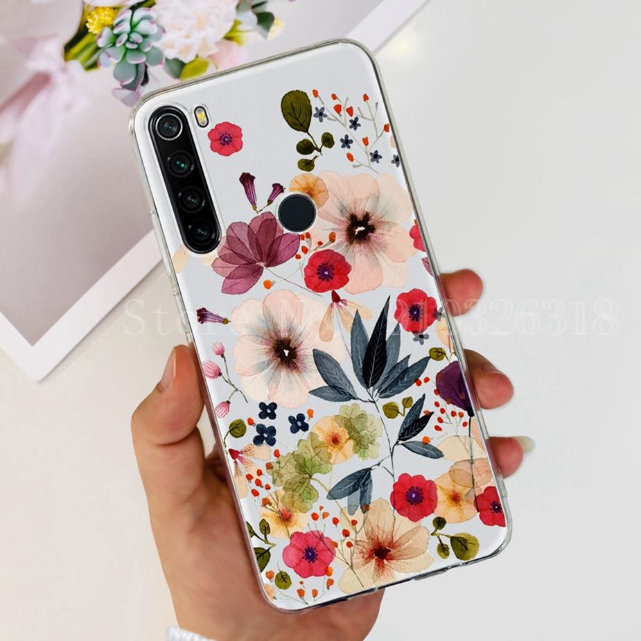 For Xiaomi Redmi Note 8 Case Redmi Note 8T Clear Silicone Soft Slim Phone Case For Xiaomi Redmi Note 8 Pro Note8 Back Cover Capa
