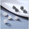 S925 Sterling Silver Retro Flower Beads: Wealth-Attracting Spacer for DIY Bracelets
