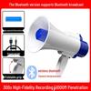 Rechargeable Handheld Megaphone Speaker with Recording for Stall Hawking and Payment Collection