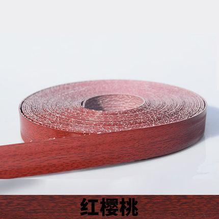 Banda per bordi decorativa autoadesiva in PVC effetto legno per mobili, armadi, tavoli da ufficio, bordi per superfici in legno, 10M