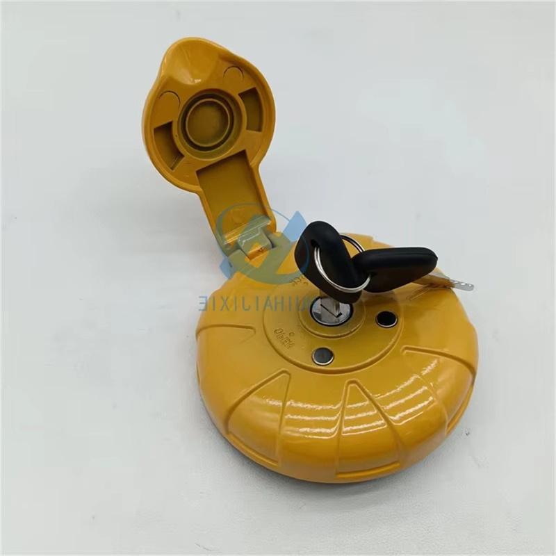 VOE14639653 14639653 14641479 14528922 Fuel Cap With 2 Keys for Volvo EC120D EC170D EC200D EC210D EC220D Excavator Parts