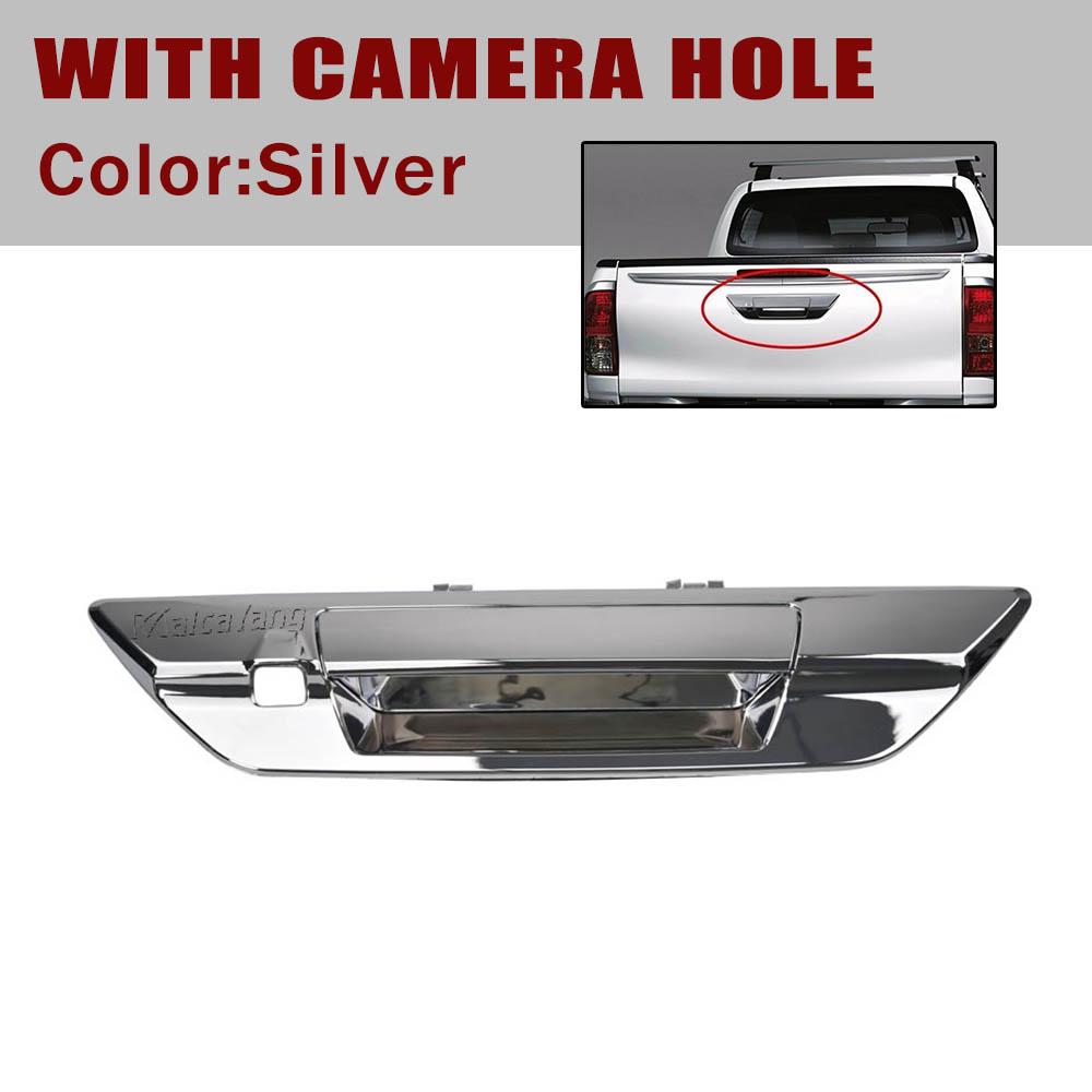 Exterior Tailgate Door Handle With Holes 69090-0K110 69090-0K120 For Toyota Hilux Revo Pickup 2015-2021 690900K110 690900K120
