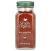Simply Organic Hot Paprika, 81g (2.86oz)