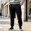 Herren-Jogginghose in Übergröße, Lässige Sport-Jogginghose für den Weg zur Arbeit, Herbst und Winter