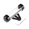 Universal Motorcycle Motorbike Secure Tax Disc Tube Cylindrical Holder Frame Waterproof Black