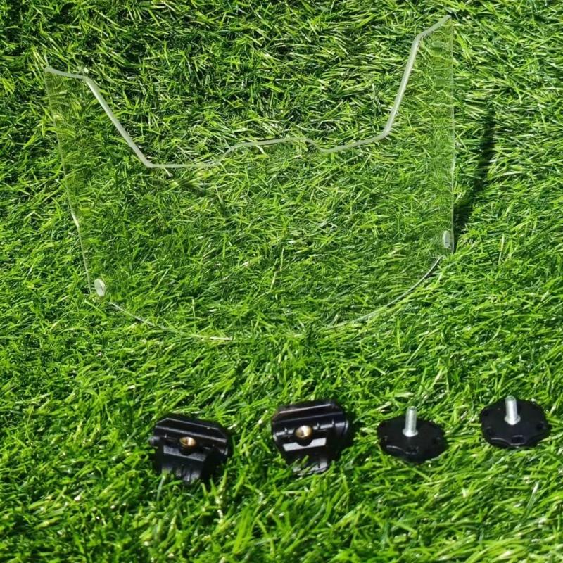 Football Helmets Visors Profession Clear Helmets Eye Shield Helmets Visors for Youth Adult Helmets Includes Visors Clips