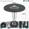 Odor-Proof All-Copper Floor Drain with Anti-Backflow Sealing Cover for Bathrooms