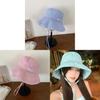 Summer Women Wide Brim Fisherman Hat With Sunproof Design And Breathability
