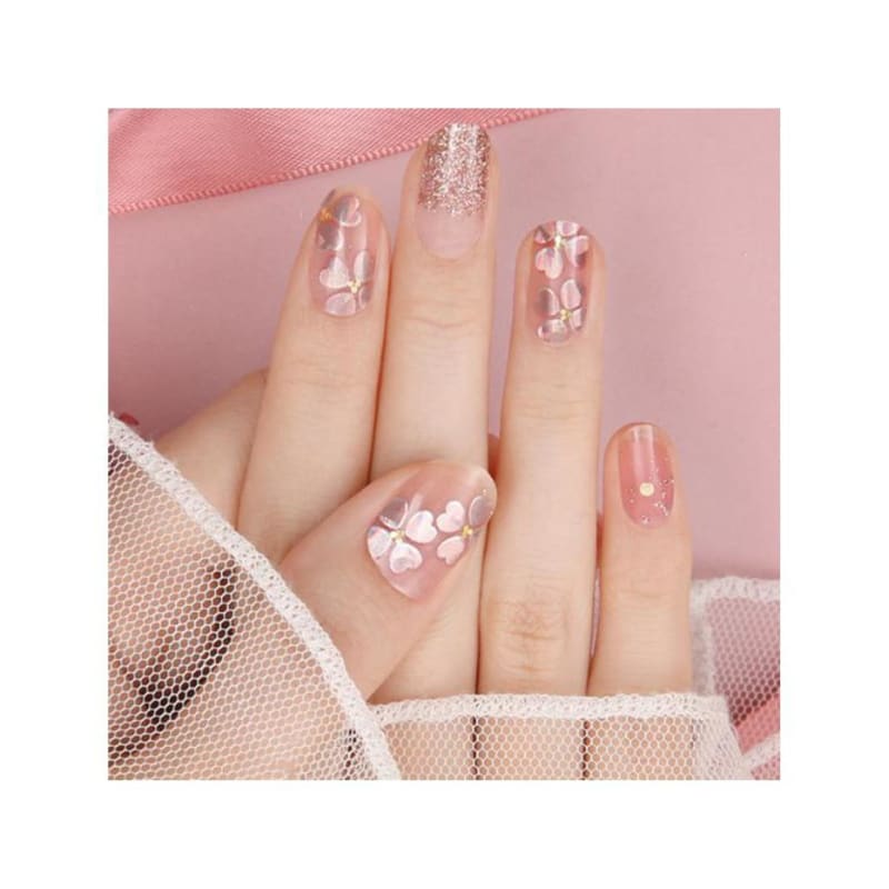 Bling Easy Gel Nail Sticker Shai Flower