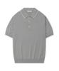 Mannergram Superfine Cotton Sheet Collared Short Sleeve Knit (Type B)