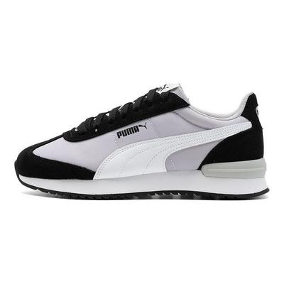 R78 Tessuto Antivento Pelle Sintetica Casual Confortevoli Scarpe Lifestyle Basse Sneaker Unisex Nero Grigio Bianco 392899-01